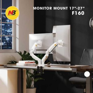 GIÁ TREO MÀN HÌNH MÁY TÍNH NORTH BAYOU NB-F160 – trắng
