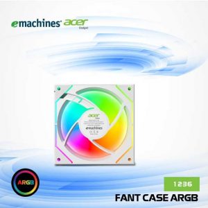 FAN CASE emachines Acer gadget1236 – 12CM ARGB – WHITE