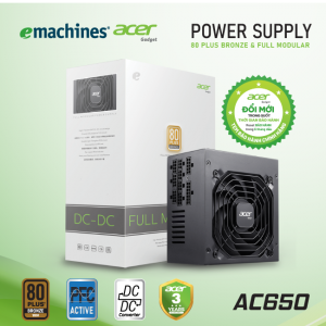 Bộ nguồn 80 Plus Bronze emachines Acer gadget  AC650 FR