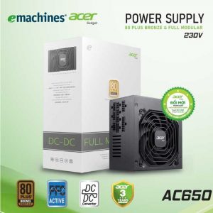 Bộ nguồn 80 Plus Bronze emachines Acer AC650 – 230V