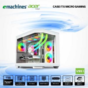 VỎ CASE ACER V951 BLK M-ATX GAMING – WHITE