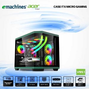 VỎ CASE ACER V951 BLK M-ATX GAMING – BLACK