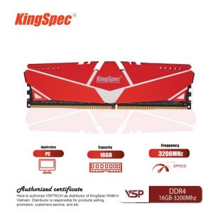 Ram PC KingSpec DDR4 16Gb – 3200MHz