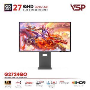 Màn hình QD-OLED Ai gaming Vision Pro G2724QO – 2K 240Hz