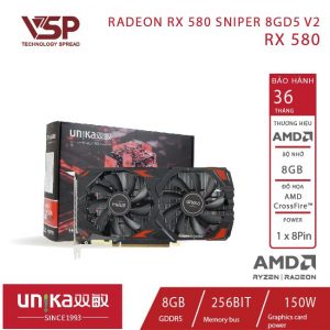 VGA UNIKA RADEON RX 580 SNIPER 8GD5 V2