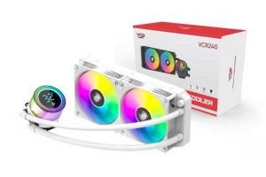 Tản nhiệt nước VSP Infinity Liquid Cooler VCA-240 Trắng