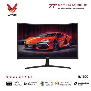 Màn hình cong Gaming VSP VG2724FC1 – 240Hz – 1ms – R:1500