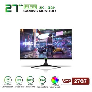 Màn hình phẳng ELSA 27Q7 IPS – 2K QHD