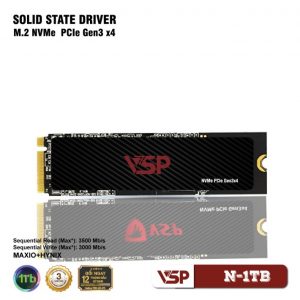Ổ cứng SSD VSP NVMe – PCIe ReV3  N-1Tb