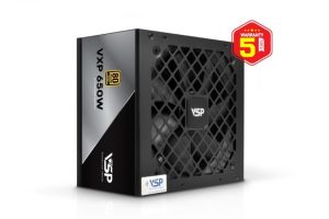 Bộ nguồn VSP VXP650SGVN – 80 Plus Gold – 650W – Straight Line