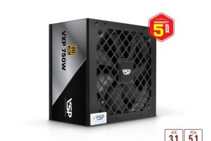 Bộ nguồn VSP VXP750SGVN – 80 Plus Gold – 750W – Straight Line