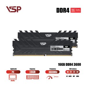 Ram PC VSP DDR4 16GB – 3600MHz